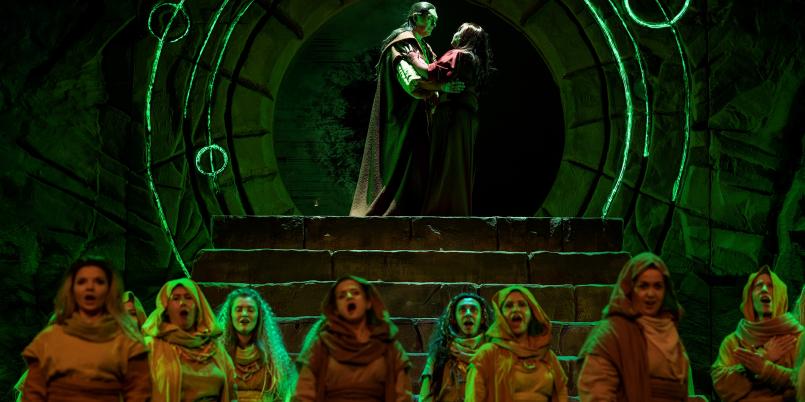 Tomasz Kuk (Kalaf), Agnieszka Kuk (Turandot), Chór Opery Krakowskiej