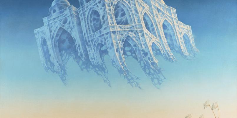 Marcin Kołpanowicz, Indian Summer, olej na płótnie, 100 x 100 cm, 2013 r