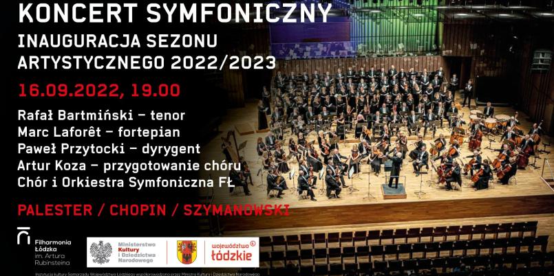 Inauguracja sezonu 2022/2023 Filharmonii Łódzkiej