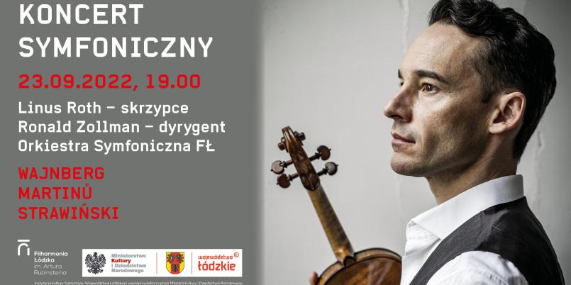 Linus Roth w Filharmonii Łódzkiej