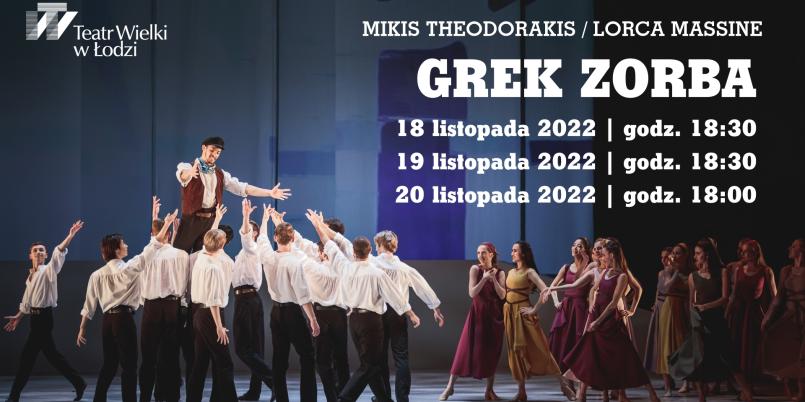 Grek Zorba teatr wielki w łodzi