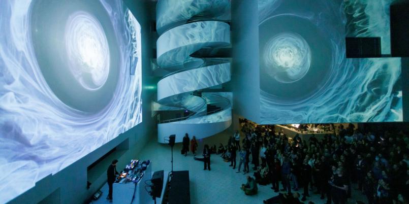 MUSIC.DESIGN.FORM, instalacja COSMOSONIC 