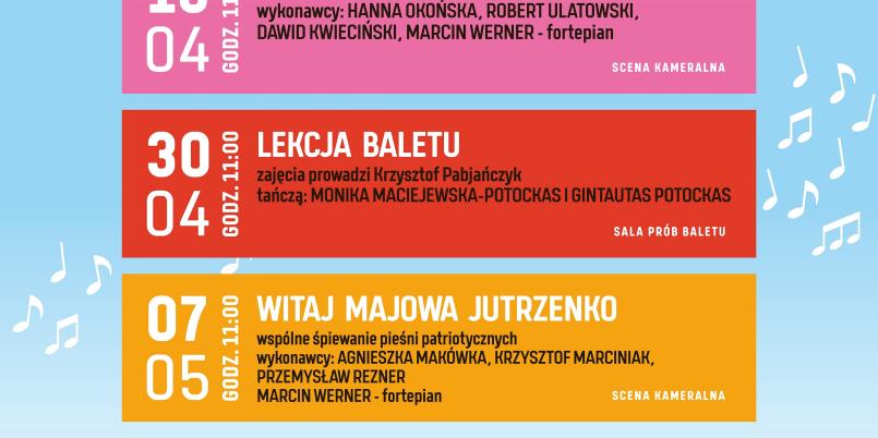 Niedzielne Poranki w Teatrze Wielkim w Łodzi