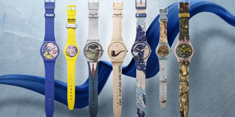 Swatch Art Journey przenosi dzieła sztuki na twój nadgarstek
