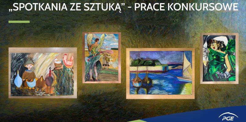 „Spotkania ze sztuką” – prace konkursowe