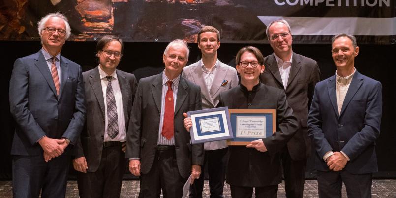 Mateusz Molęda zwycięzcą Międzynarodowego Konkursu Dyrygentów im. Siergieja Kusewickiego 2023