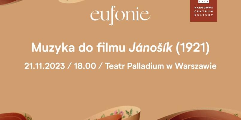 Eufonie 2023: Muzyka do filmu Jánošík (1921)