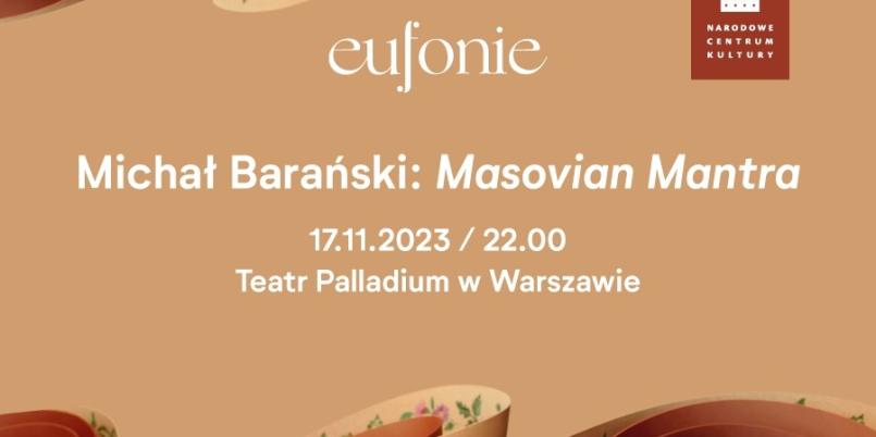 Eufonie 2023 - Michał Barański: Masovian Mantra