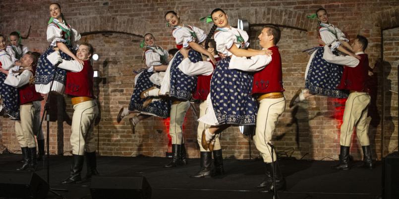Tańce tradycyjne łuku karpackiego na festiwalu Eufonie
