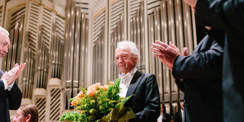 Antoni Wit; Filharmonia Krakowska: Koncert specjalny z okazji 50-lecia pracy artystycznej Antoniego Wita; fot. Michał Ramus