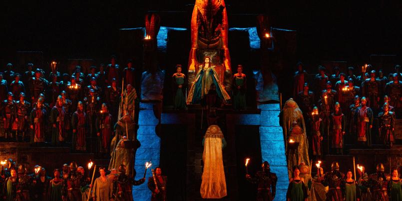 Verdi „Nabucco”; fot. Marty Sohl / Met Opera