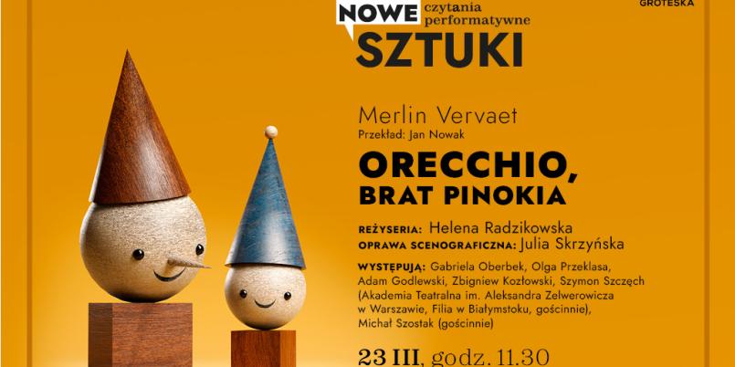„Orecchio, brat Pinokia” w Teatrze Groteska