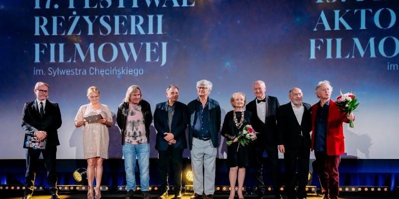 Magdalena Zawadzka i Radosław Piwowarski z Kryształowymi Dzikami Festiwalu Reżyserii