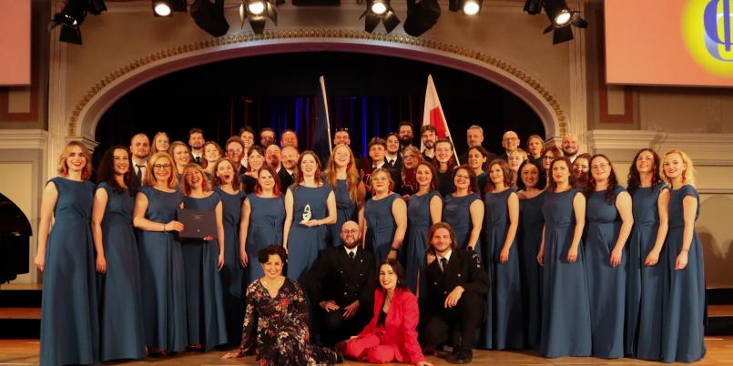 Polska muzyka współczesna na światowym podium! Niesamowity sukces Chóru Politechniki Morskiej w austriackim Baden