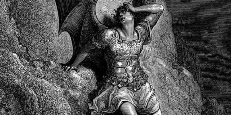 Szatan, rys. Gustave Dore