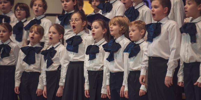 Chór Chłopięcy i Dziewczęcy Filharmonii Krakowskiej, fot. K. Kalinowski