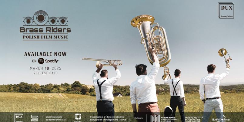 płyta „Polish Film Music”  Brass Riders wyd. DUX