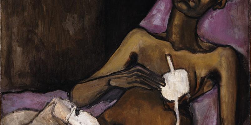 Alice Neel, T.B. Harlem, 1940, National Museum of Women in the Arts, Washington, D.C. National Museum of Women in the Arts, Washington, D.C. 