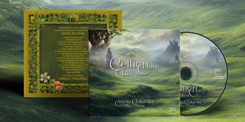 Celtic Harp Tales Pawła Bilińskiego  i Amelii Tokarskiej wyd. DUX